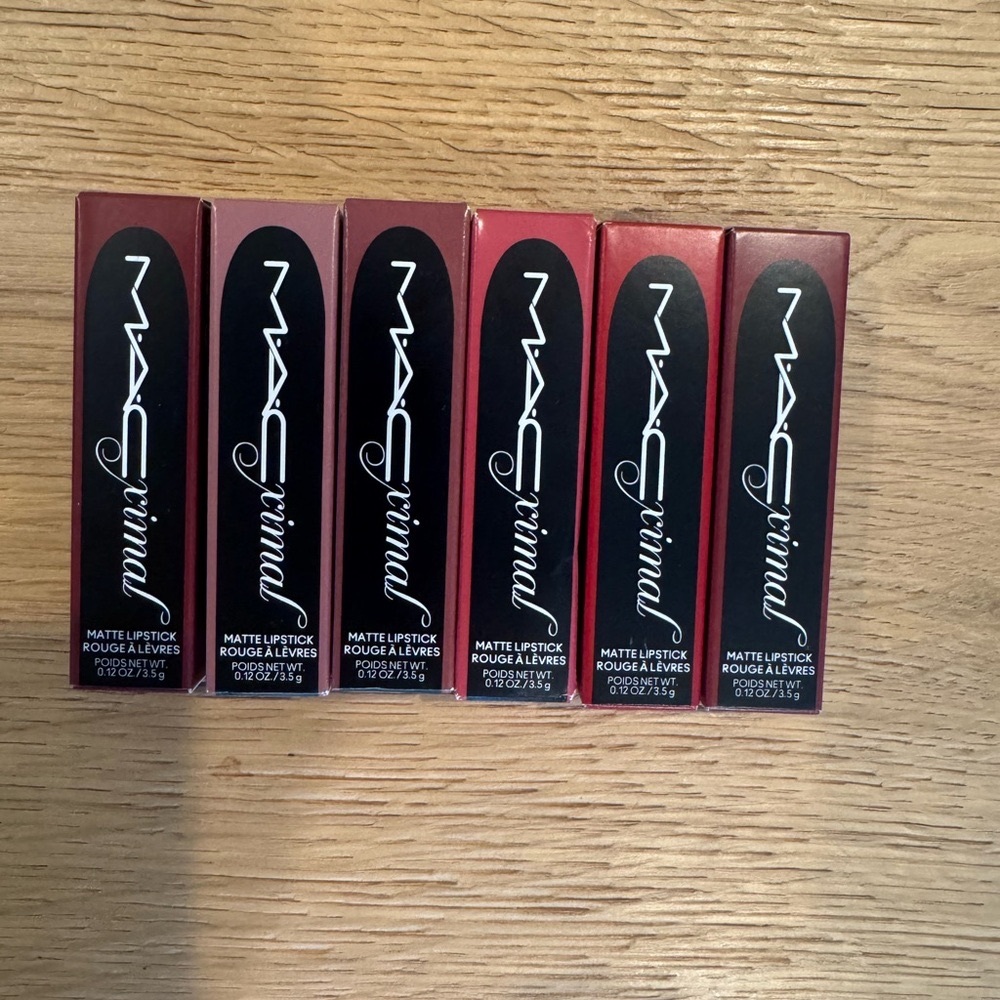 MAC Matte Lipstick bundle